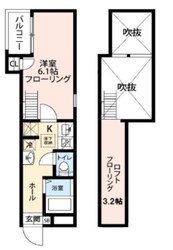 ノルデスタ小金井の物件間取画像